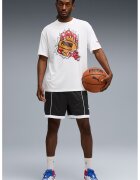 Puma Tricou cu imprimeu pentru baschet Hoopaverse - Rosu/Portocaliu mandarina/Alb optic
