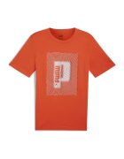 Puma Tricou cu logo - Portocaliu mandarina