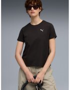 Puma Tricou cu logo si decolteu la baza gatului - Negru