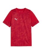 Puma Tricou cu model - pentru fotbal - Rosu vermillion