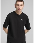 Puma Tricou de bumbac cu decolteu la baza gatului