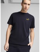 Puma Tricou de bumbac cu decolteu la baza gatului ESS Boxy Tee - Albastru ultramarin