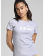 Puma Tricou de bumbac ESS No. 1 - Alb/Albastru pal