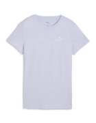 Puma Tricou de bumbac ESS Small No. 1 - Albastru azur