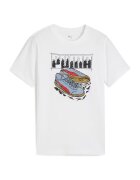 Puma Tricou de bumbac Graphic Sneaker - Alb optic