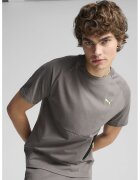 Puma Tricou din amestec de bumbac cu decolteu la baza gatului - Grej