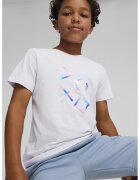 Puma Tricou din amestec de bumbac cu imprimeu - Alb murdar