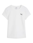 Puma Tricou din amestec de bumbac cu logo - Alb optic