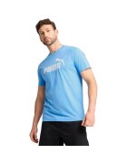 Puma Tricou Ess No. 1 Logo S - Albastru