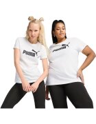 Puma Tricou femei Ess No. 1 Logo Tee - Alb