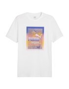 Puma Tricou Graphics Photoprint 46433 - Alb