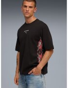 Puma Tricou lejer din bumbac Tech-X - Rosu/Negru/Alb murdar