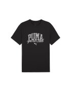 Puma Tricou pentru Barbati - class graphic tee - 684643-01 - XS INTL - Negru