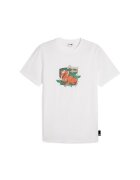 Puma Tricou pentru Barbati - graphics spritz tee - 625414-02 - XS INTL - Alb