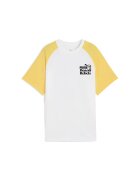 Puma Tricou relaxed fit din bumbac Mid 90s - Alb/Galben