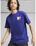 Puma Tricou relaxed fit Graphics Growth - Albastru royal