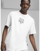 Puma Tricou relaxed fit Graphics House Of Groove - Alb/Gri inchis