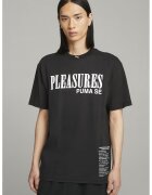 Puma Tricou relaxed fit Pleasures Typo - Alb/Negru