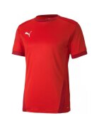 Puma Tricou sportiv teamGOAL 23 - respirabil - rosu - poliester reciclabil - Rosu