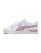 Puma Women - Pantofi sport de piele cu garnituri sintetice Jada Classic - Alb/Roz