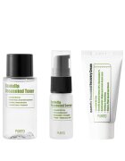 Purito Kit de mini produse cu Centella - fara parfum: Toner - 30 ml + Ser - 15 ml + Crema de fata - 12 ml