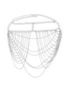Pursehuit Accesoriu de cap - argintiu - cu lanturi - Didda C7 -