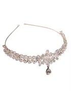 Pursehuit Accesoriu de frunte - argintiu - cu pietre - Majka C1 -