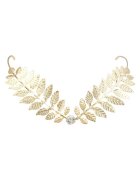Pursehuit Accesoriu de frunte - aurie - cu frunzulite si piatra - Anaya C21 -