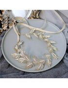 Pursehuit Accesoriu par - modelator - auriu cu perlute - Maglena C2 -