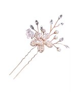 Pursehuit Accesoriu par - tip ac - rose gold - cu perle si pietre - Edine C5 -