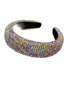 Pursehuit Bentita cu pietre colorate Joclyn - Textil -
