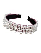 Pursehuit Bentita roz - cu perle - Stine C7 -