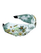 Pursehuit Bentita verde - cu nod si pietre - Magnea C1
