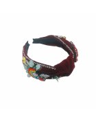 Pursehuit Bentita visinie - cu nod - margelute si pietre - Kornelia C3 -