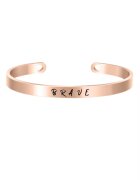 Pursehuit Bratara ajustabila - rose gold - gravata Brave P5 -