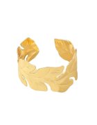 Pursehuit Bratara aurie - ajustabila - forma de frunza - Roda C9