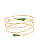 Pursehuit Bratara aurie - ajustabila - forma de sarpe - Donna C10 -