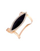 Pursehuit Bratara aurie - reglabila - cu pietre - diametru 6 cm - Oderia C2