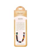 Pursehuit Bratara cu pietre semipretioase colorate AGATA C1