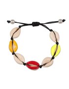 Pursehuit Bratara cu scoici multicolore - ajustabila - Jorund C1
