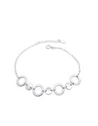 Pursehuit Bratara din argint 925 - rodiat - cu cerculete - Nova C1