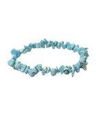 Pursehuit Bratara turquoise - cu pietre - pe elastic - 22 cm - Mariken C1