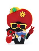 Pursehuit Brosa multicolora - forma de Mariachi mexican - Leyla C1 -