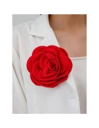 Pursehuit Brosa tip floare - rosie - Aggi C22
