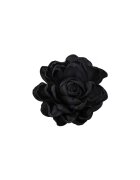 Pursehuit Brosa tip floare supradimensionata - neagra - Beatrix C12