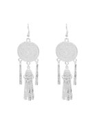 Pursehuit Cercei argintii - stil indian - cu tije - Torsten C5 -