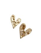 Pursehuit Cercei aurii - cu clips - forma de inima - Inngelil C5 -