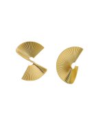 Pursehuit Cercei aurii - cu clips - forma de spirala - Samuel C3 -