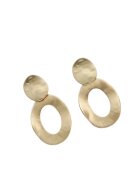 Pursehuit Cercei aurii - cu clips - forma ovala - Edmond C2 -