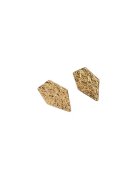 Pursehuit Cercei aurii - cu clips si textura incretita - Sandor C4 -
